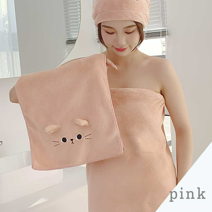 インテリア雑貨 その他 | 猫柄マイクロファイバーハンドタオル（全3カラー・速乾）