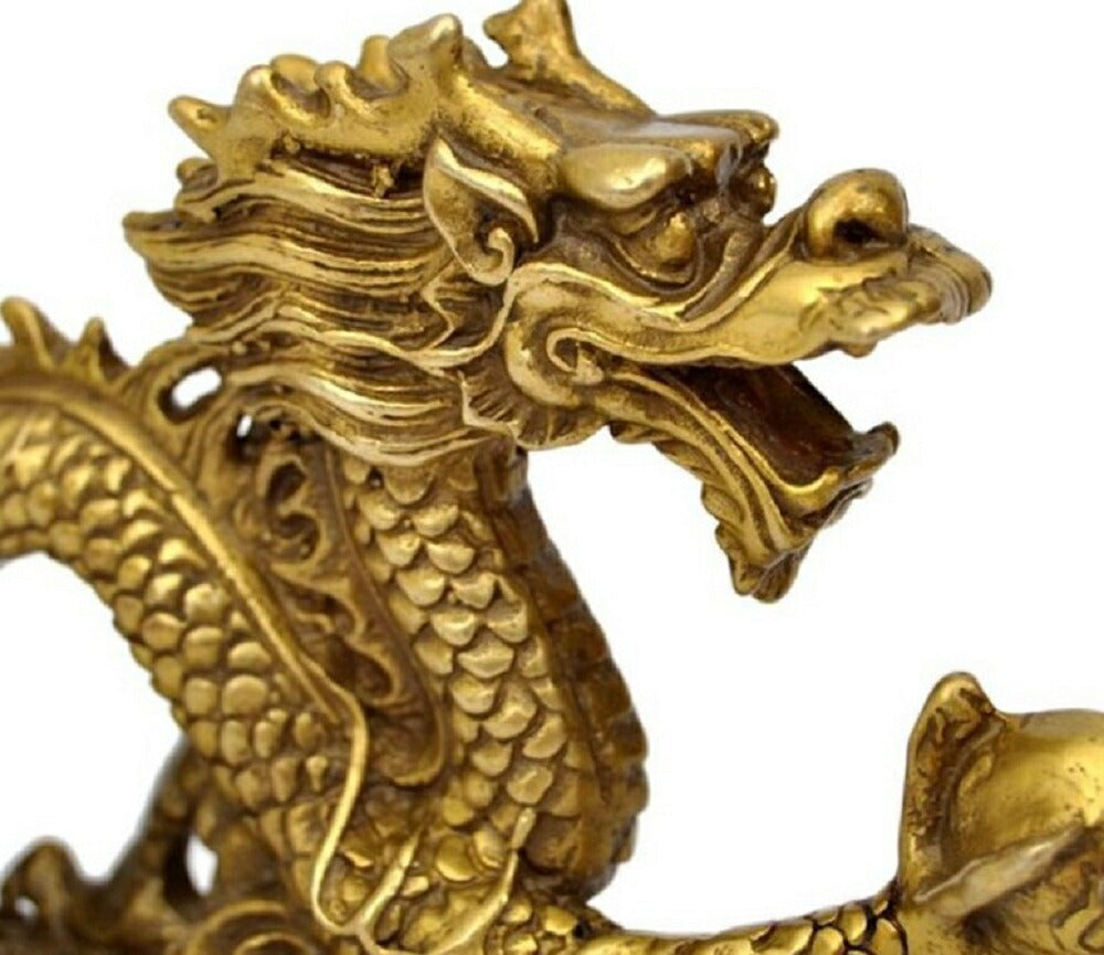 風水 インテリア | 金龍風水置物 - 開運厄除・財産運向上