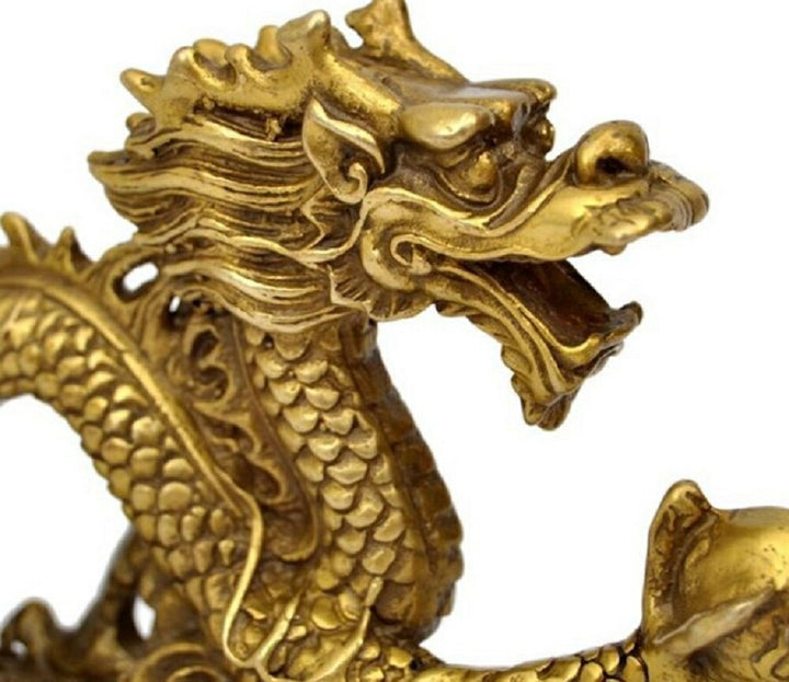 風水 インテリア | 金龍風水置物 - 開運厄除・財産運向上