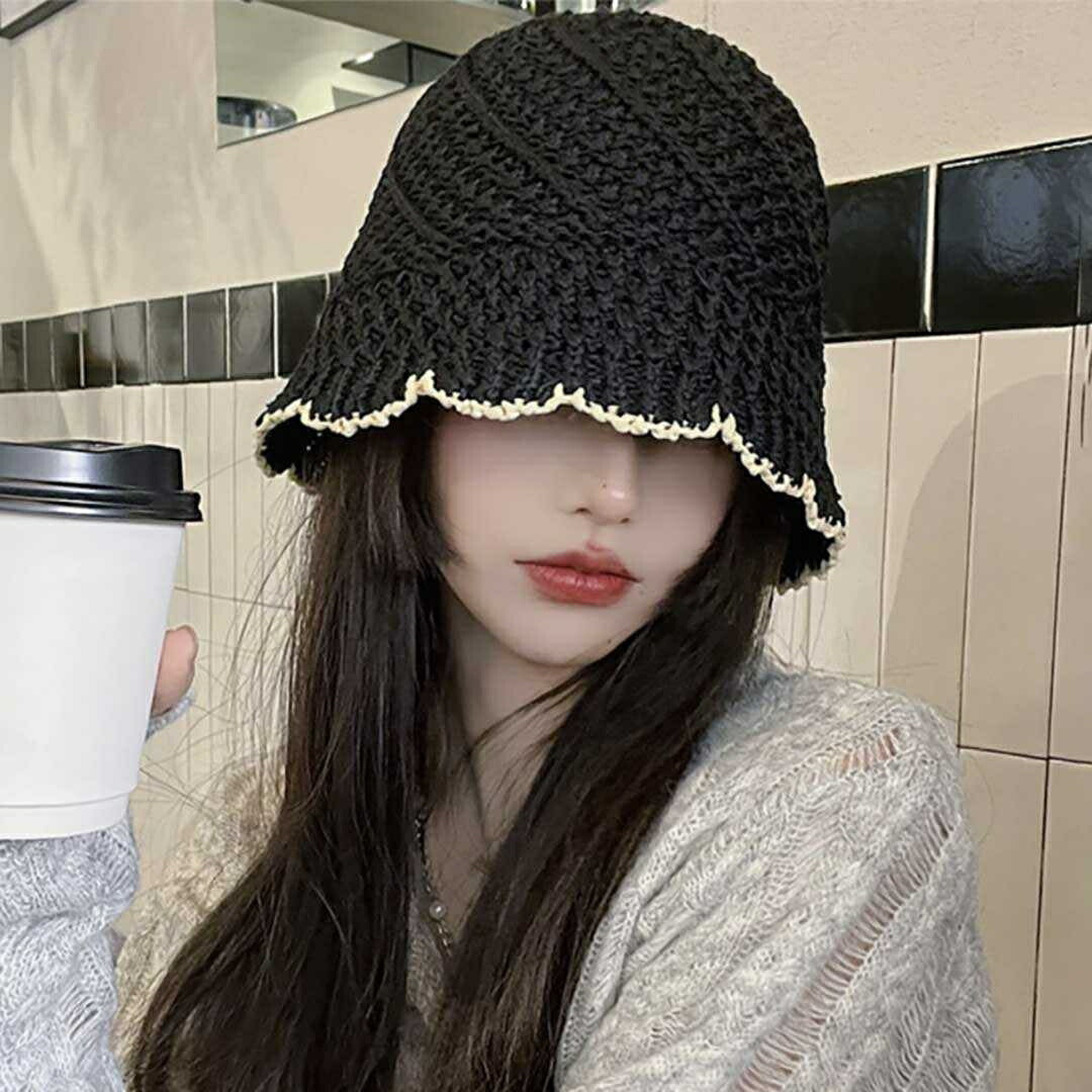 小物 その他 | クロシェバケットハット 男女兼用 ホワイト/ブラック/ブラウン