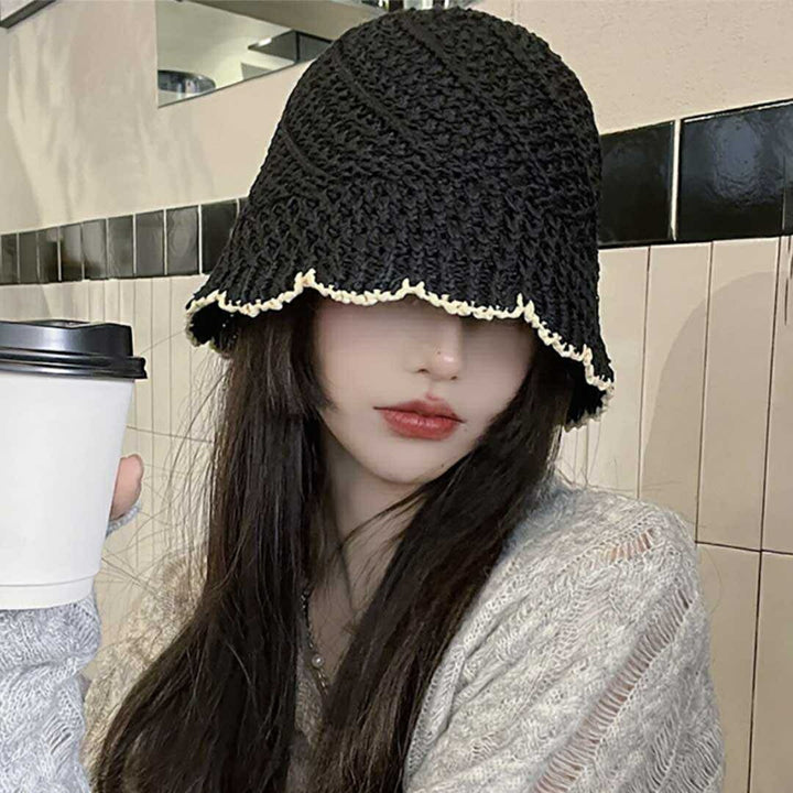 小物 その他 | クロシェバケットハット 男女兼用 ホワイト/ブラック/ブラウン