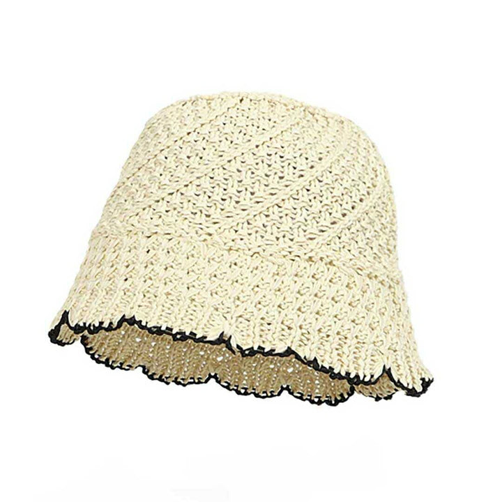 小物 その他 | クロシェバケットハット 男女兼用 ホワイト/ブラック/ブラウン