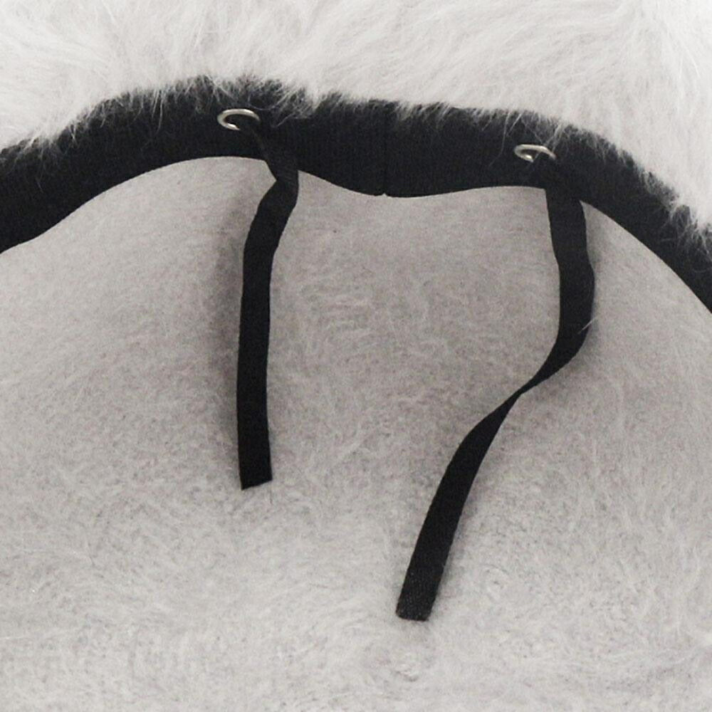 キャップ | バケットハット ユニセックス シンプル ホワイト/ブラック