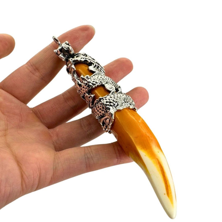 ネックレス | 龍の牙ネックレストップ | メンズ・レディースアクセサリー