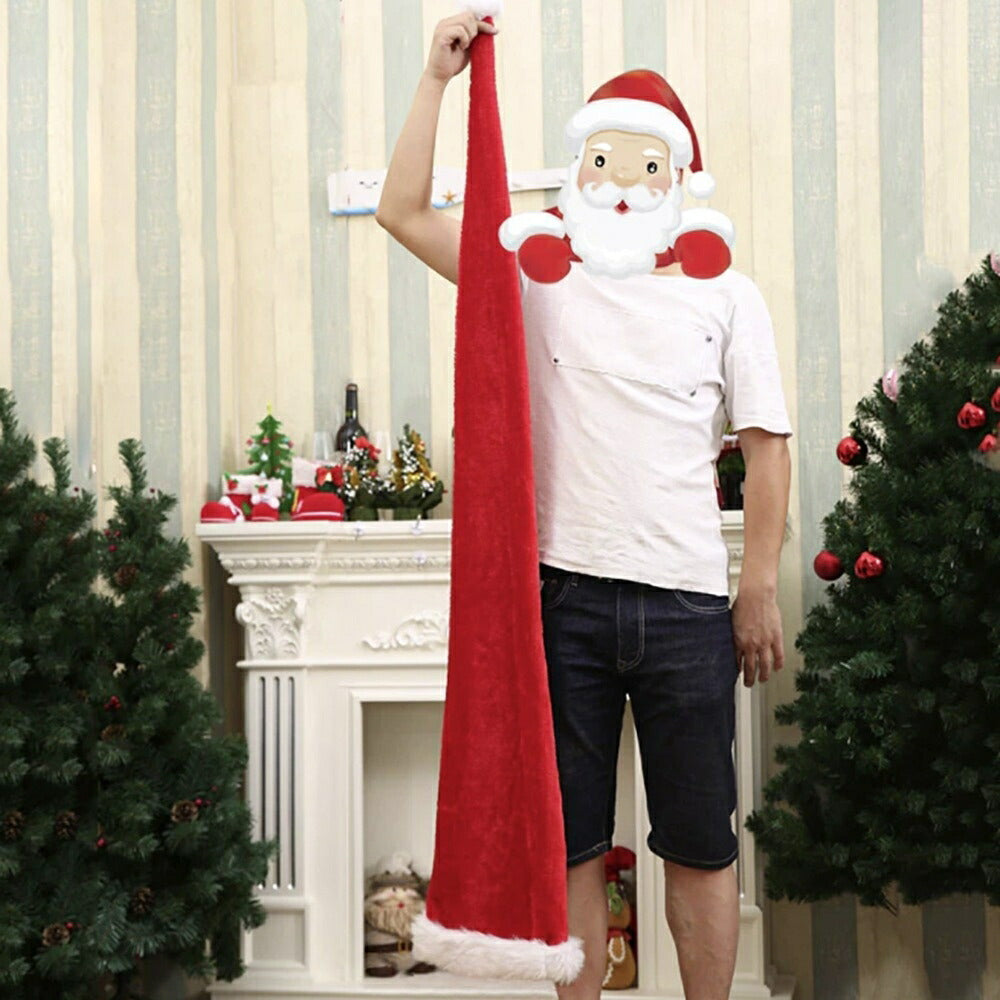 仮装 パーティーグッズ | クリスマス用サンタロング帽子 - コスプレ・パーティー向け