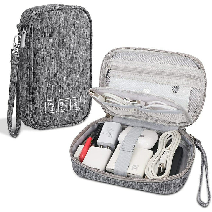 アウトドア用品 その他 | グレー旅行用ポーチ：衣類収納メッシュデザイン