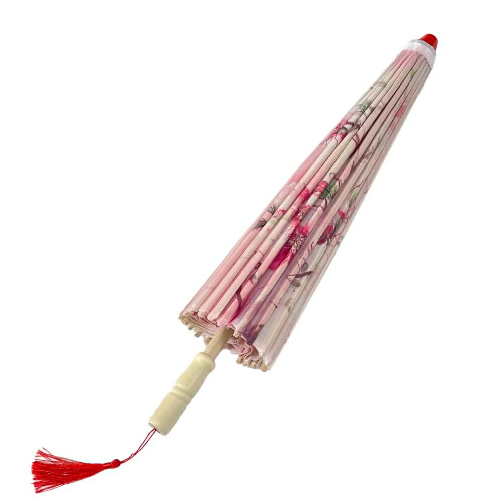 コスプレ小物 | 桜と蝶の和風UVカット日傘