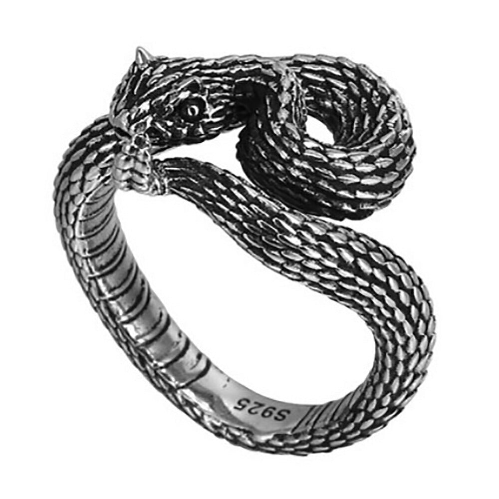 リング | スネークデザイン シルバーカラーリング メンズ・レディース