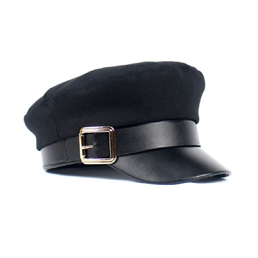 キャップ | 春夏秋冬用 シンプル調整可能なユニセックスキャスケット