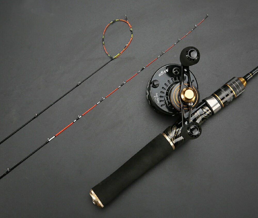 釣り 道具 | 130cm 極細穂先 筏竿2ピース - チヌ・黒鯛用海釣りロッド