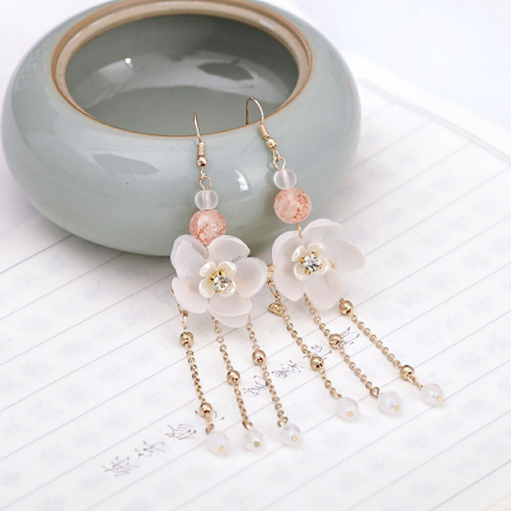 ヘアアクセサリー | 花かんざし7点セット | 結婚式・着物用ヘアアクセサリー