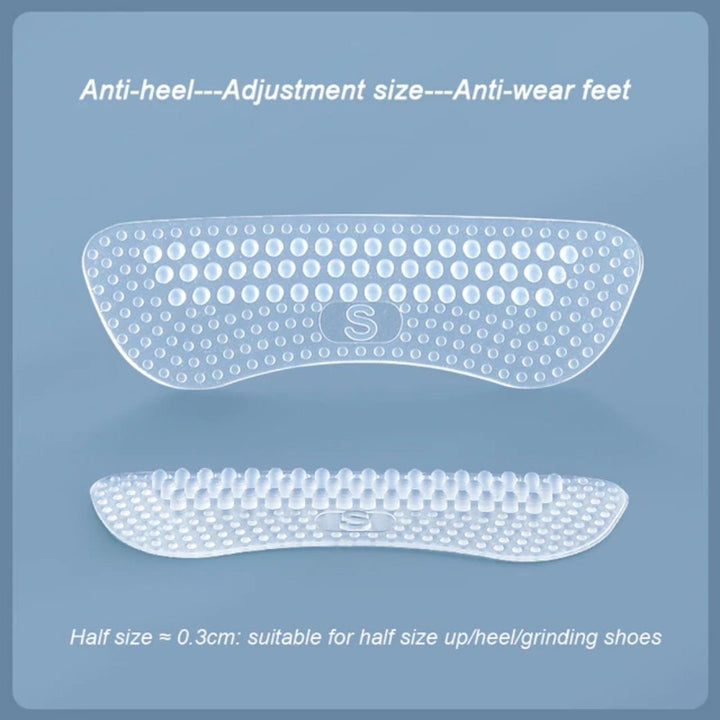 かかと 靴擦れ 防止 | かかとパッド シリコン クリアタイプ - 靴擦れ防止・サイズ調整用