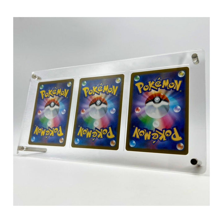 トレカケース | ポケモン・遊戯王用アクリル製トレカ保護ケース（3枚収納）