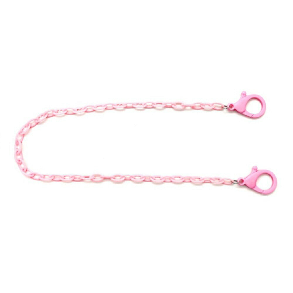 マスク | カラフルマスク＆メガネストラップ【選べるブラック/ブルー/ピンク】紛失防止に