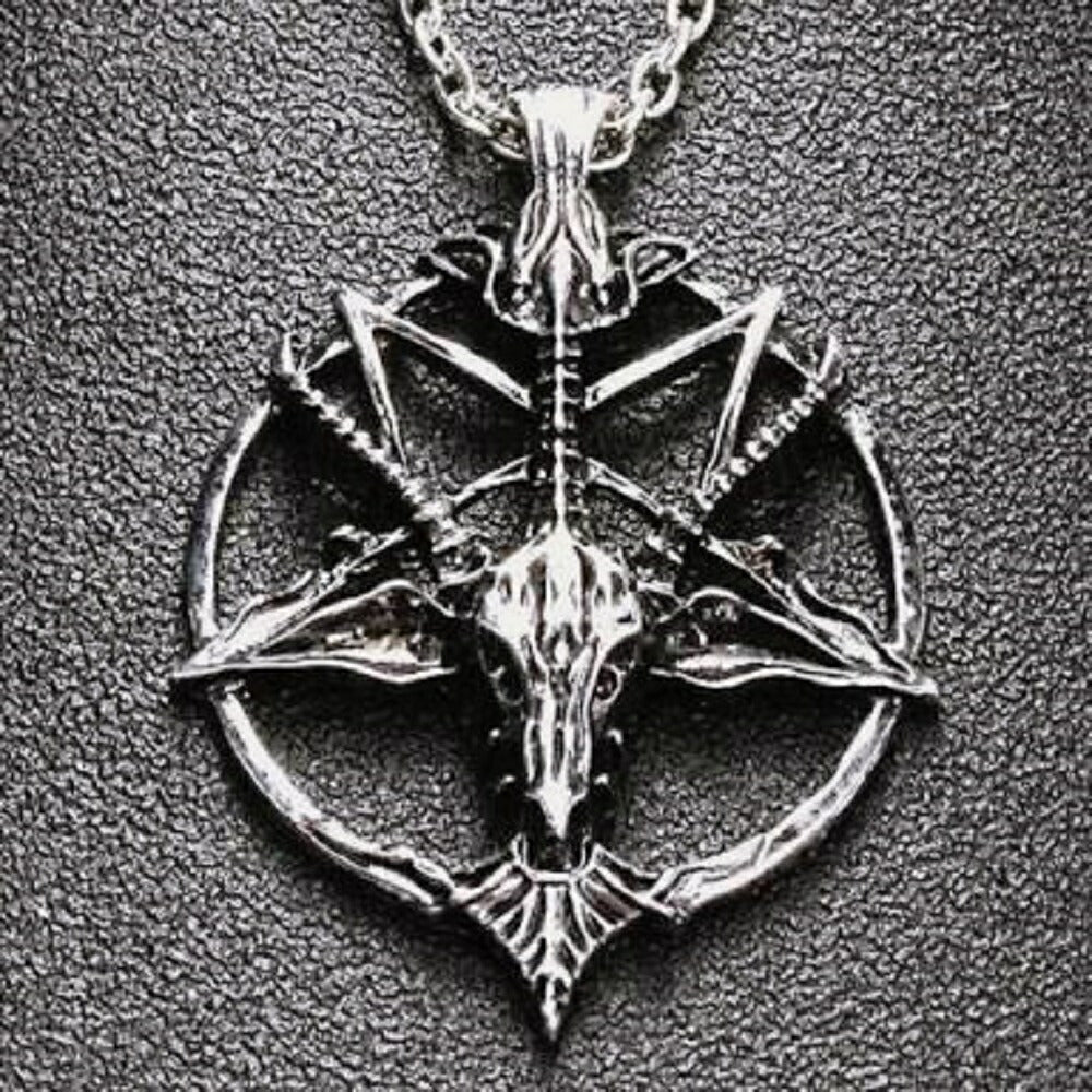 ネックレス | バフォメット ペンダントトップ 【シルバー】- スターリングシルバー製