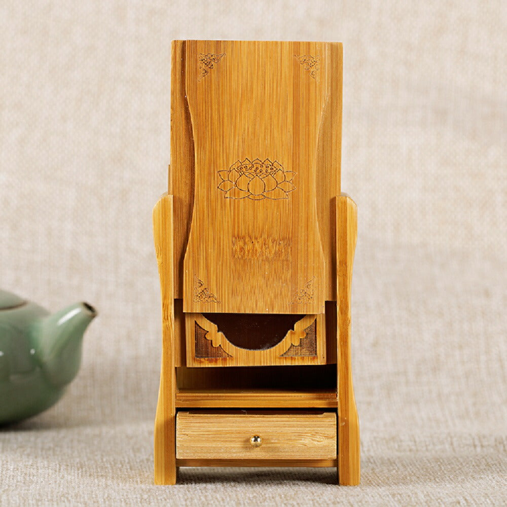 インテリア オブジェ | モダンミニ仏壇「蓮」- コンパクトデザイン