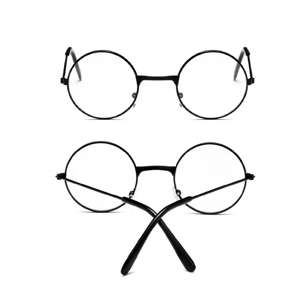 男性ファッション その他 | 子供用丸メガネ メタルフレーム UVカット