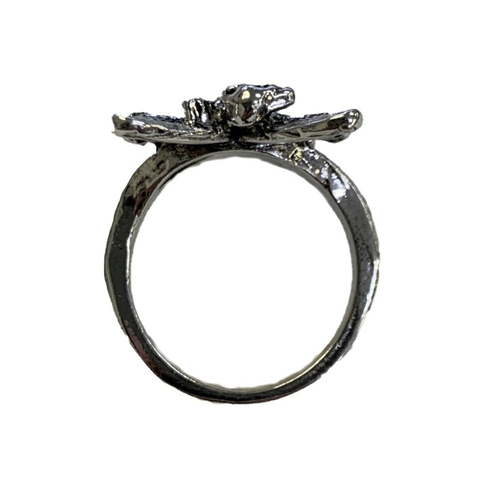 リング | ガーネットカラーの森の精霊リング シルバーアクセサリー 男女兼用