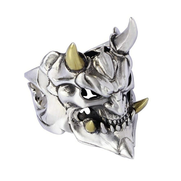 リング | ゴールド鬼角リング：開運・厄除けアクセサリー