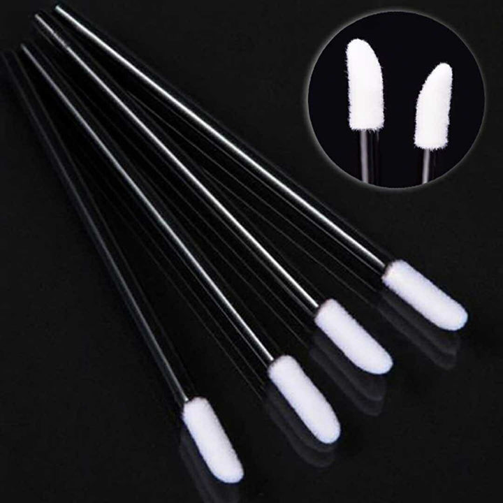 コスメティック | 業務用ディスポーザブルリップブラシ100本セット - プロ仕様メイクアップツール