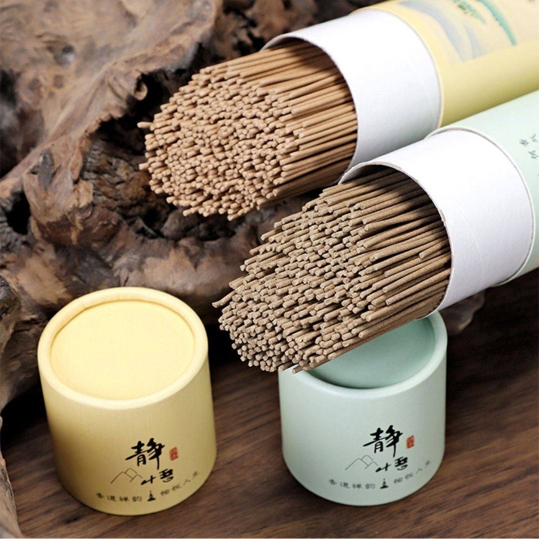 お香 | サンダルウッド・よもぎ・沈香 天然お香セット - リラックス＆癒しの香り