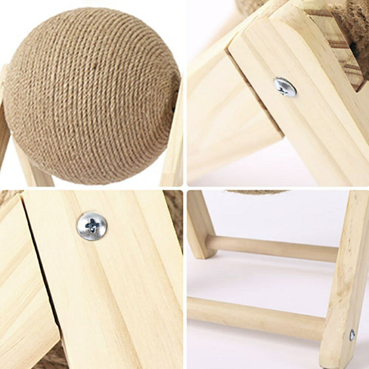 ペットグッズ | 猫用爪とぎボール - ストレス解消・耐摩耗設計