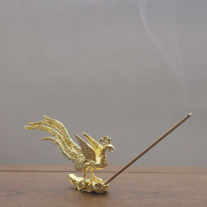 お香 グッズ | ゴールドフェニックス香炉・お香立て