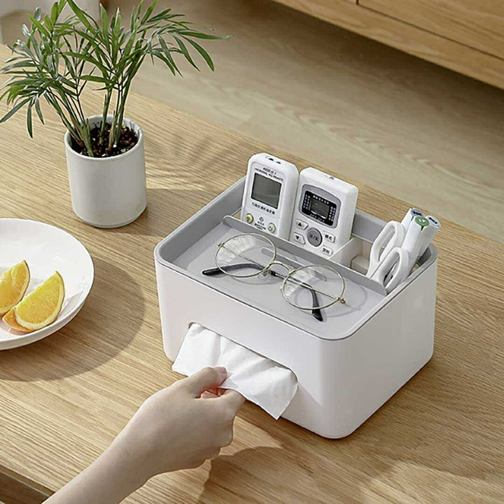 インテリア雑貨 その他 | 北欧風シンプル多機能ティッシュケース（グレー）