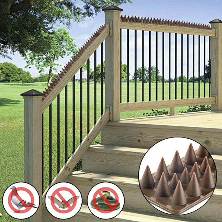 虫よけ 鳥よけ | 侵入防止スパイクシート 12セット - 害獣・鳥よけ対策用