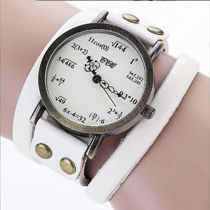 風水 時計 | 数式デザイン クォーツ腕時計 ユニセックス