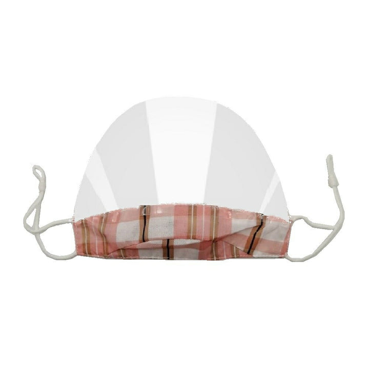 マスク | ピンクチェック柄 立体ファッションマスク 大人用