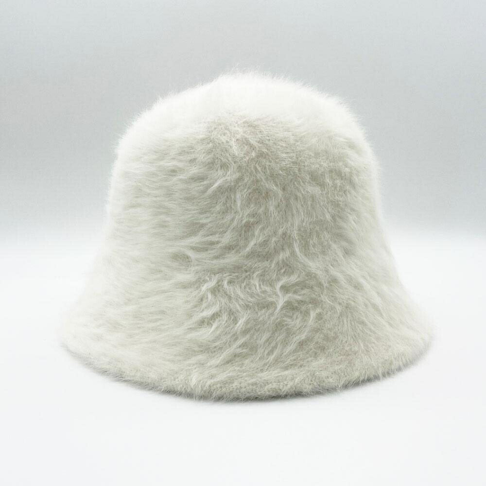 キャップ | バケットハット ユニセックス シンプル ホワイト/ブラック