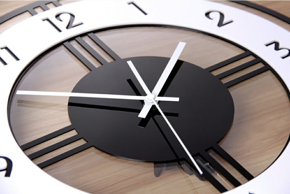 壁掛け時計 | モダン振り子壁掛け時計 - 静音・北欧デザイン