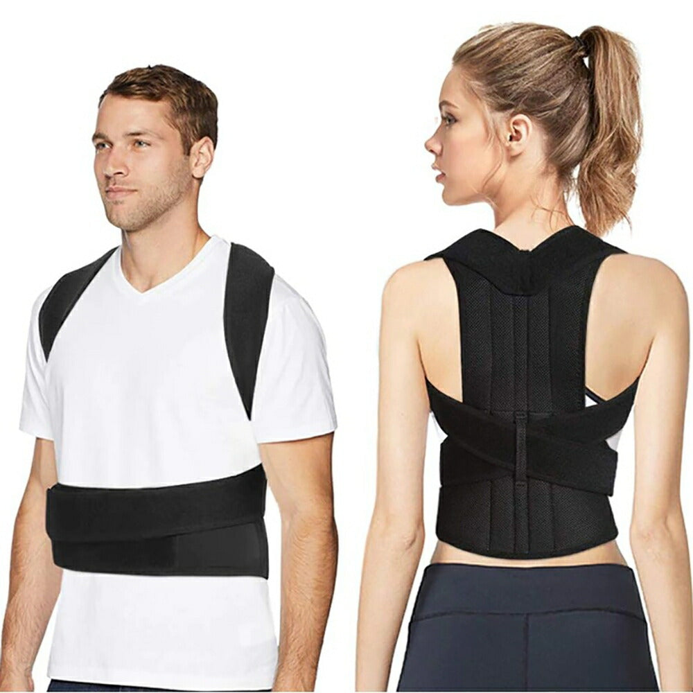 トレーニング器具 | 姿勢矯正サポーター メッシュ素材 全年齢対応