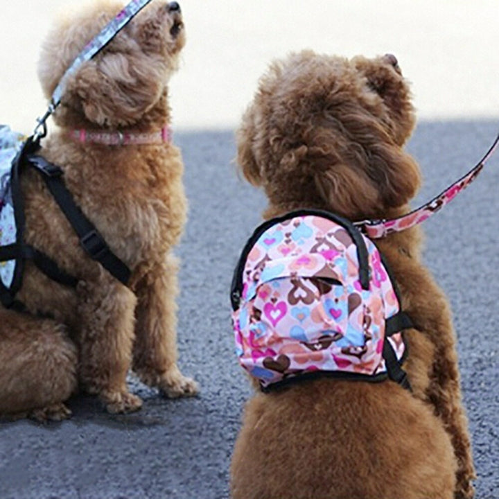 ペットグッズ | 小型犬用ハーネスリュック「おしゃれなお出かけ」
