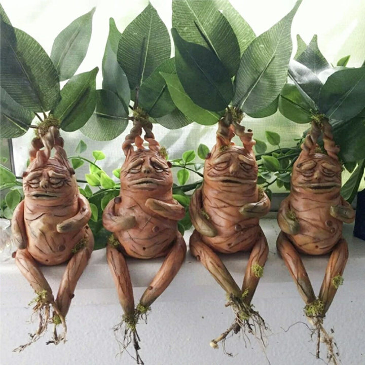 インテリア オブジェ | マンドラゴラ置物 - ホラーリアル骨飾り