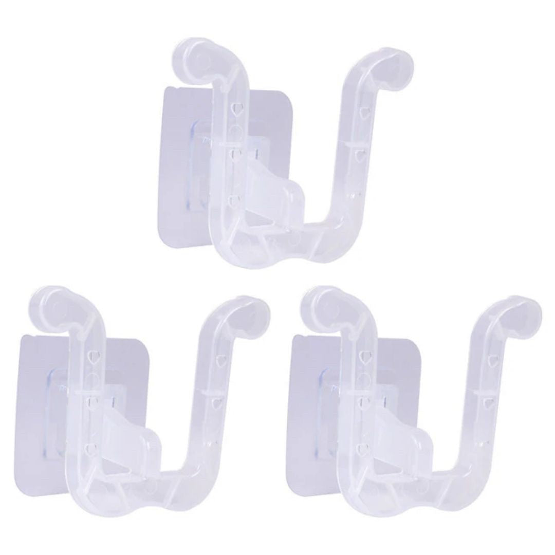 インテリア雑貨 その他 | 粘着式スリッパフック3個セット - 玄関・浴室用