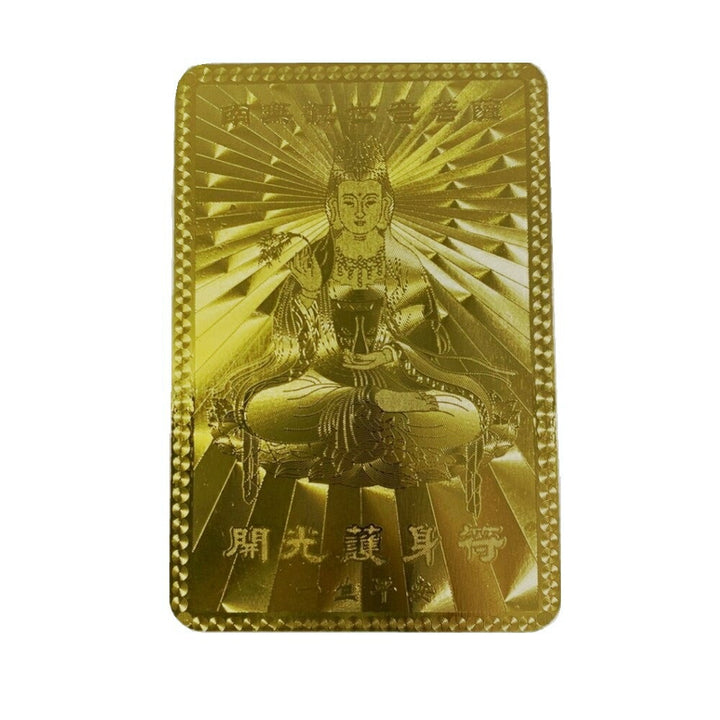 金運 開運 グッズ | 観音菩薩護身符 ゴールドカラー 開運厄除け