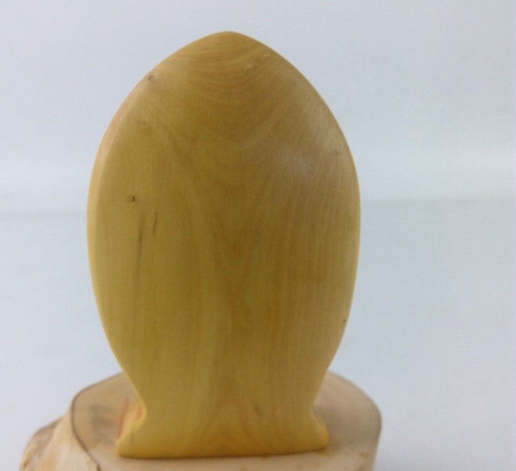 風水 インテリア | 桧木製如意輪観音座像 - 縁起物・開運置物