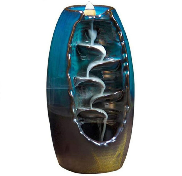 お香 | 滝倒流香炉 陶器製 インテリア香立て