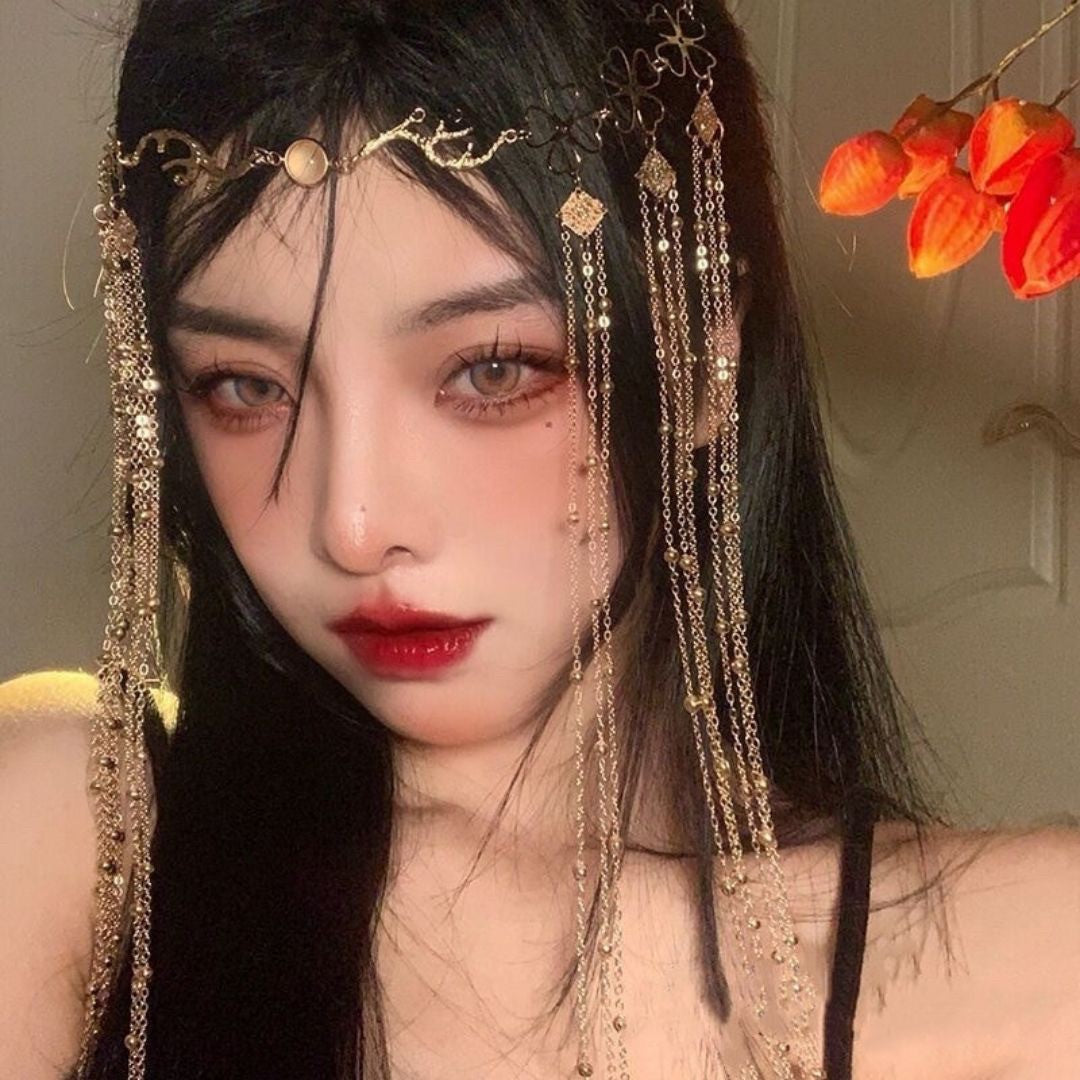 ネックレス | エジプト風 花ジュエリー ヘアアクセサリー - ウエディング・発表会向け