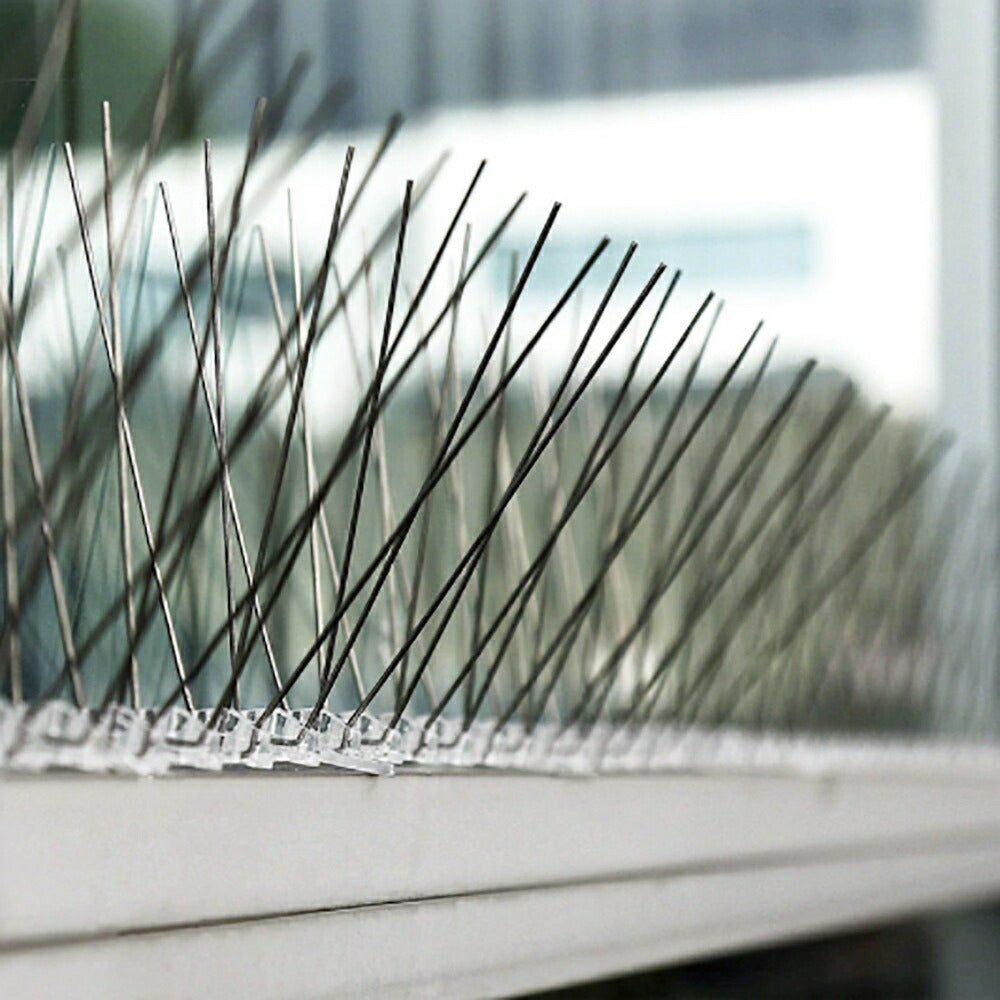 虫よけ 鳥よけ | 防鳥スパイク10個セット - 害獣・ハト対策、長さ調整可能