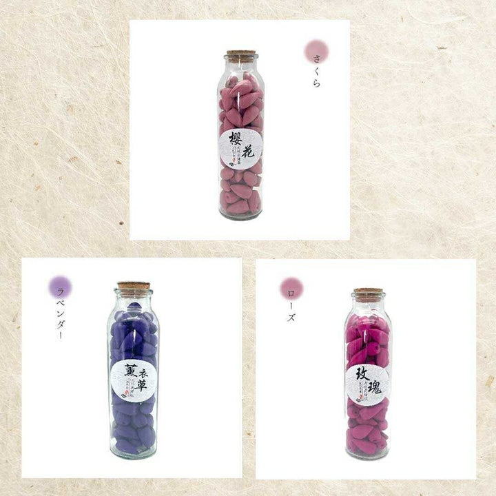 お香 | 逆流香コーン9種セット - 癒しのフレグランス付き