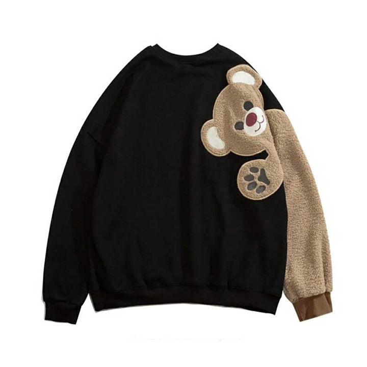 小物 その他 | ブラックテディベアトレーナー 秋冬韓国ファッション
