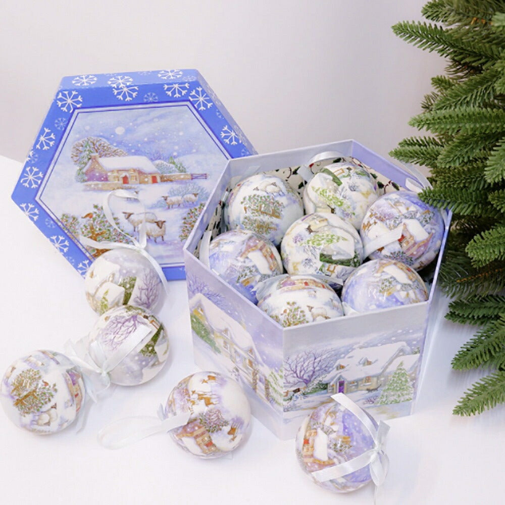 イベントグッズ | ホワイトクリスマスオーナメント14個セット