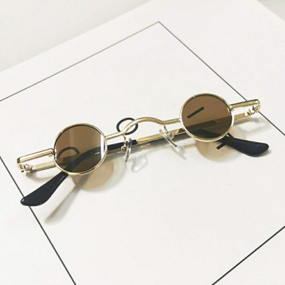 サングラス | オシャレなゴールドフレームサングラス ユニセックス