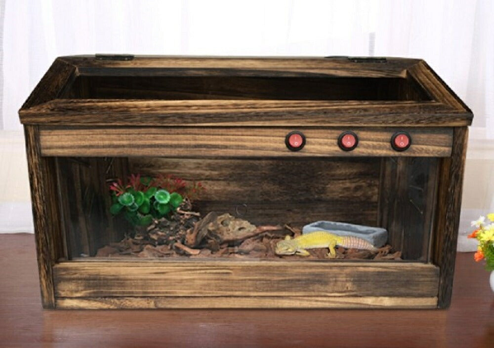 ペットグッズ | DIY用木製ガラスペットケージ【爬虫類・小動物対応】