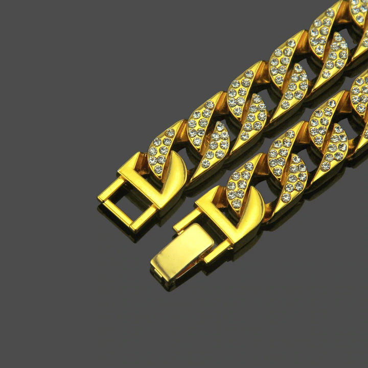 ブレスレット | ゴールドブレスレット メンズ＆レディース ジルコニア