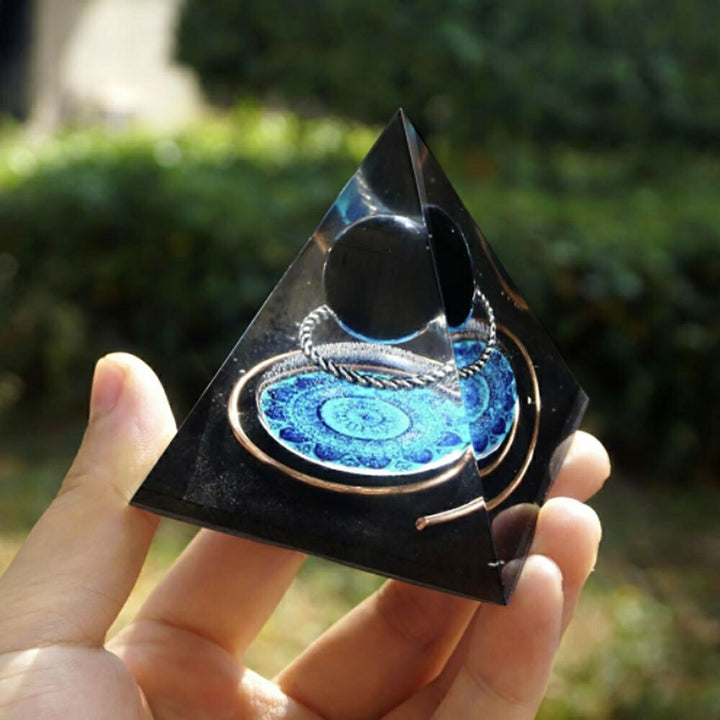 風水 インテリア | オルゴナイト ピラミッド 浄化・開運ストーン