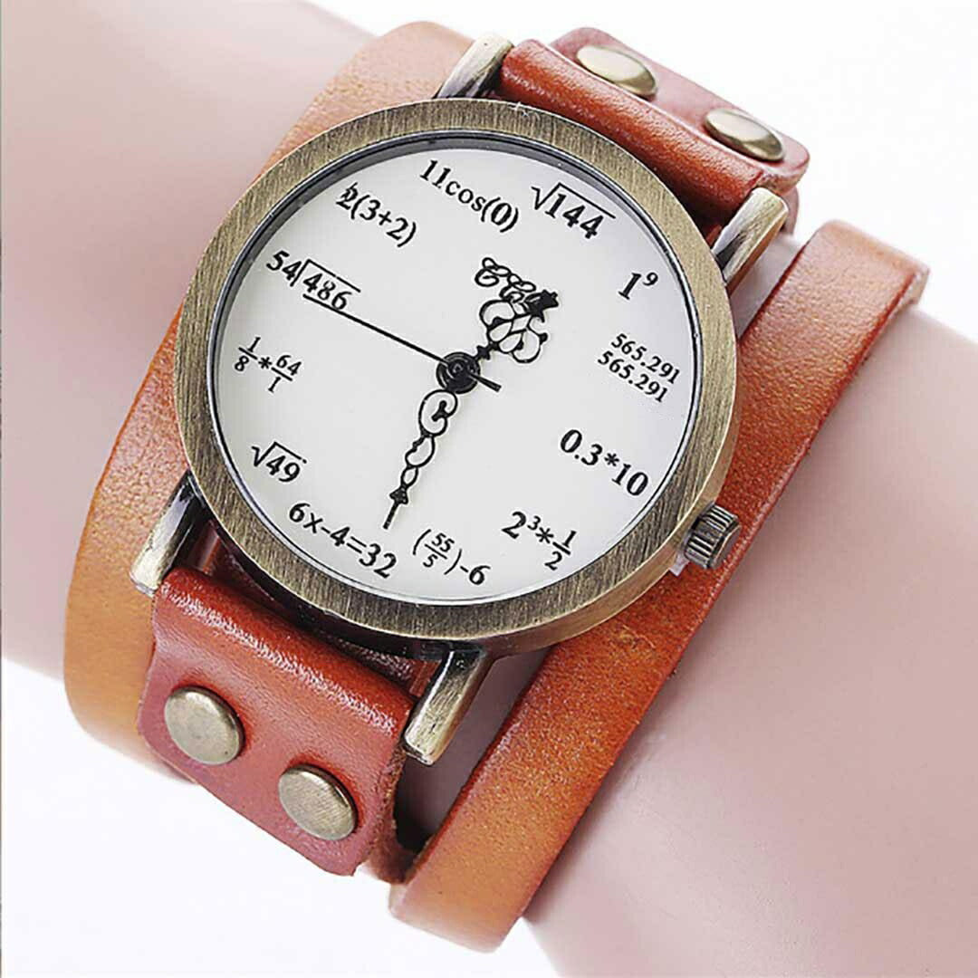 風水 時計 | 数式デザイン クォーツ腕時計 ユニセックス
